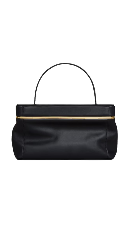 Rectangle in Black Supple Calfsin