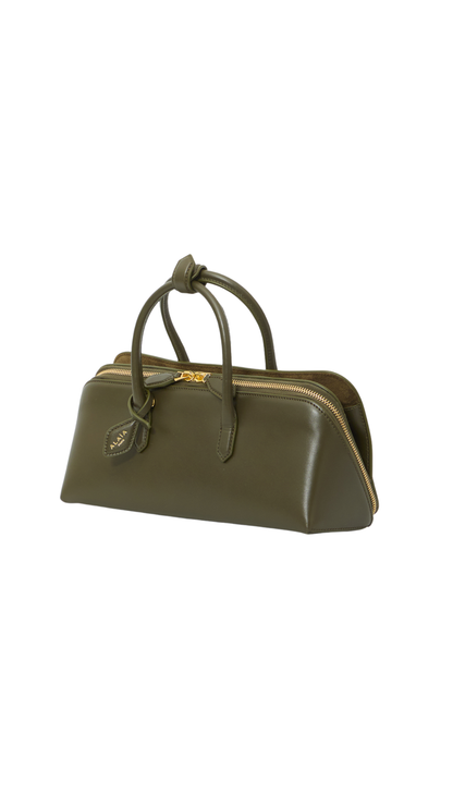 Delta Small Bag in Green Box Calfskin