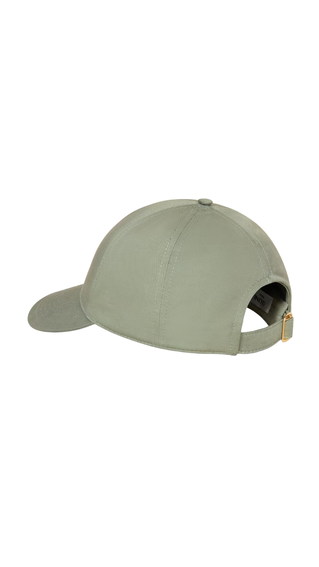 Triomphe Baseball Cap in Sauge Cotton Gabardine