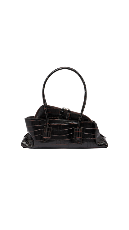La Passeggiata Small Leather Tote Bag
