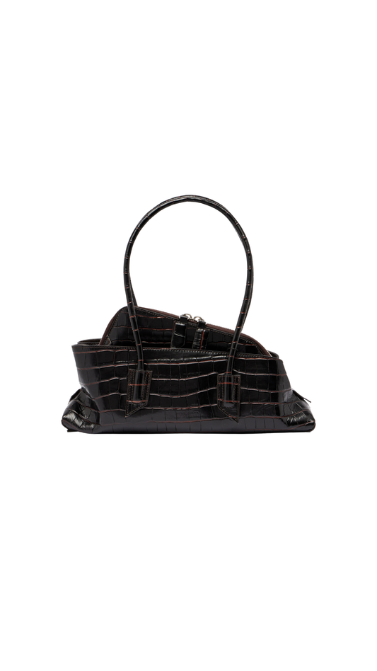 La Passeggiata Small Leather Tote Bag