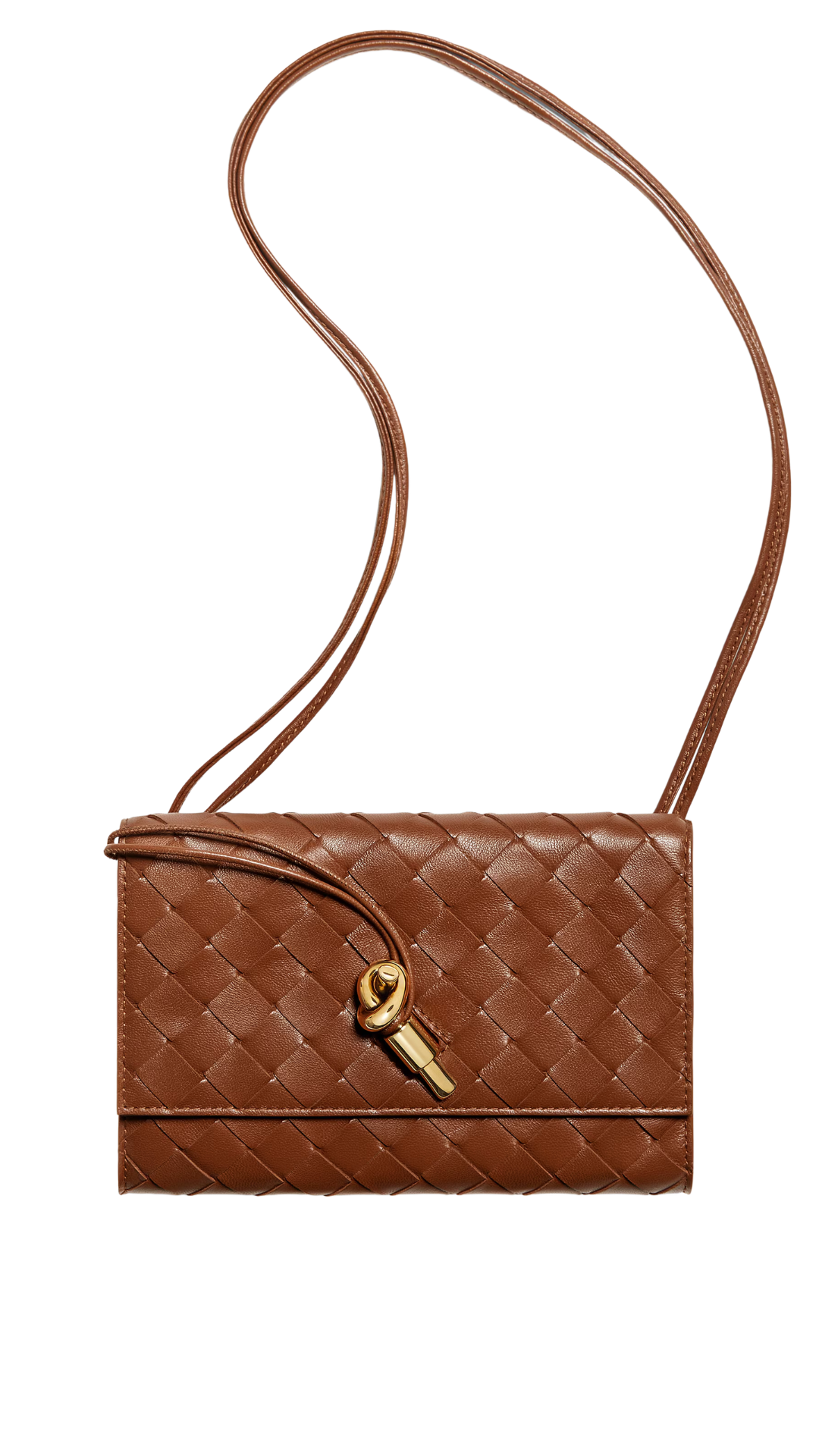 Andiamo Pouch on Strap in Tannin