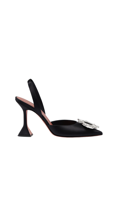 Begum Sling 95 Black Satin