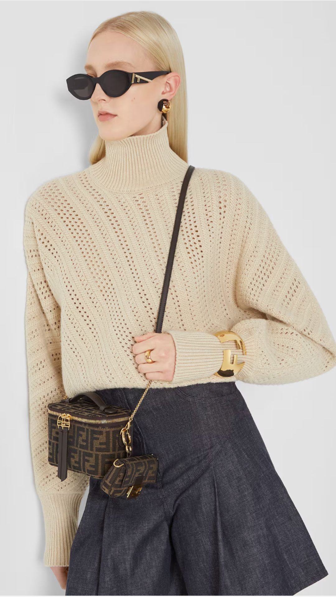 Fendi Vanity in Brown