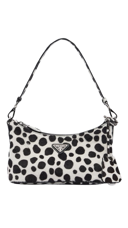 Mini Printed Calf Hair Shoulder Bag