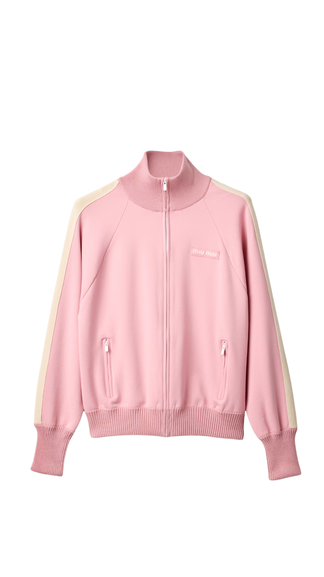 Technical Fabric Jacket in Alabaster/Ivory