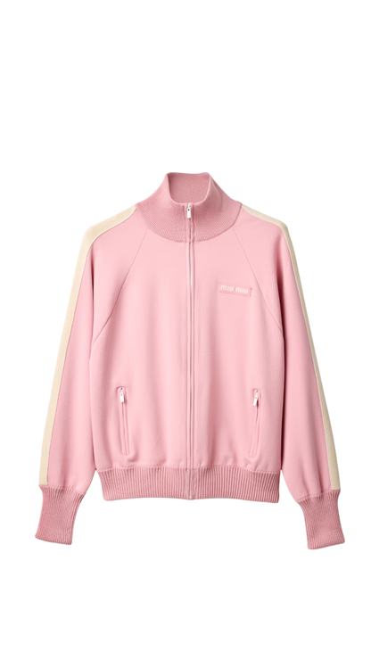Technical Fabric Jacket in Alabaster/Ivory