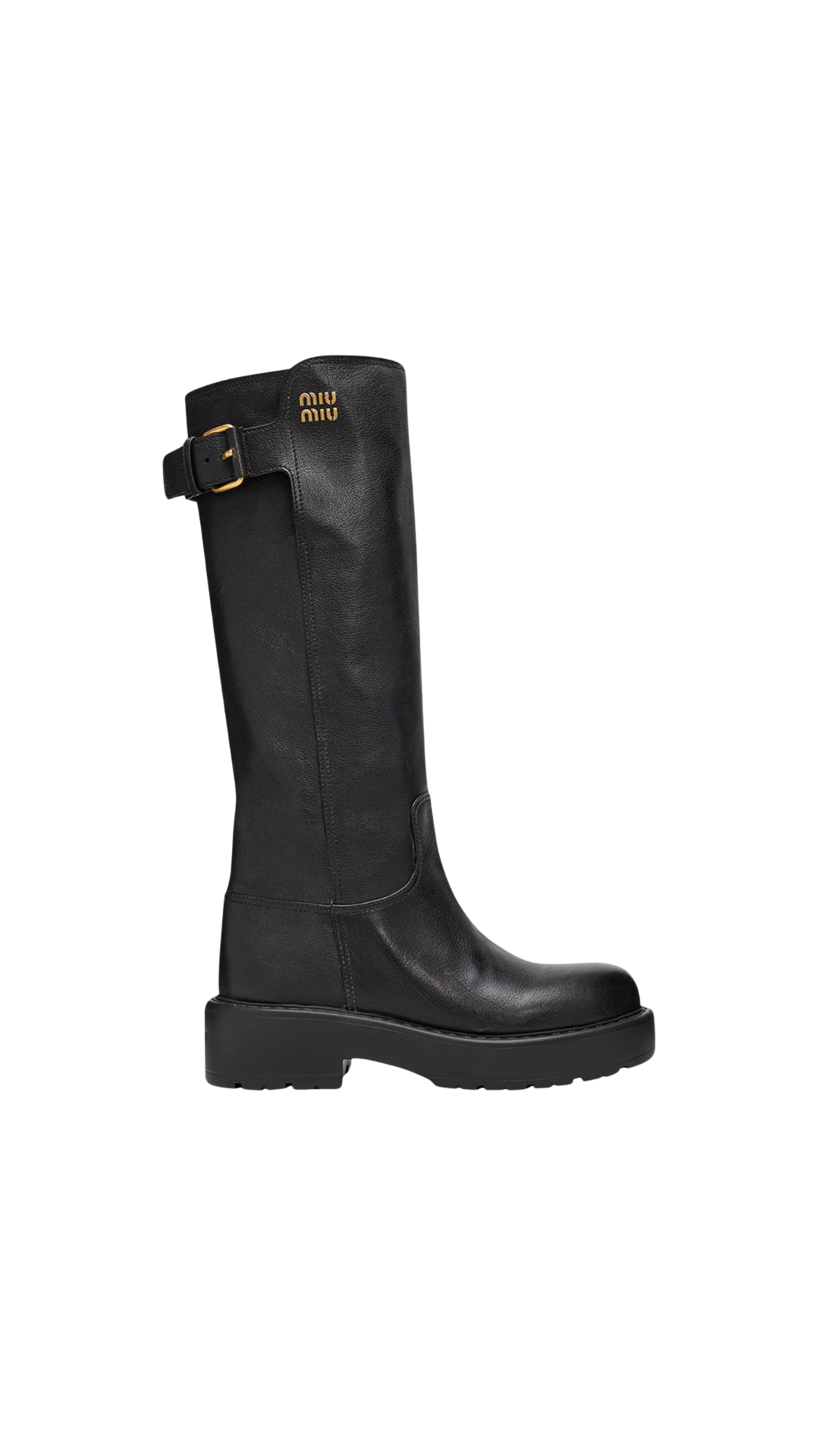 Leather Boots in Black