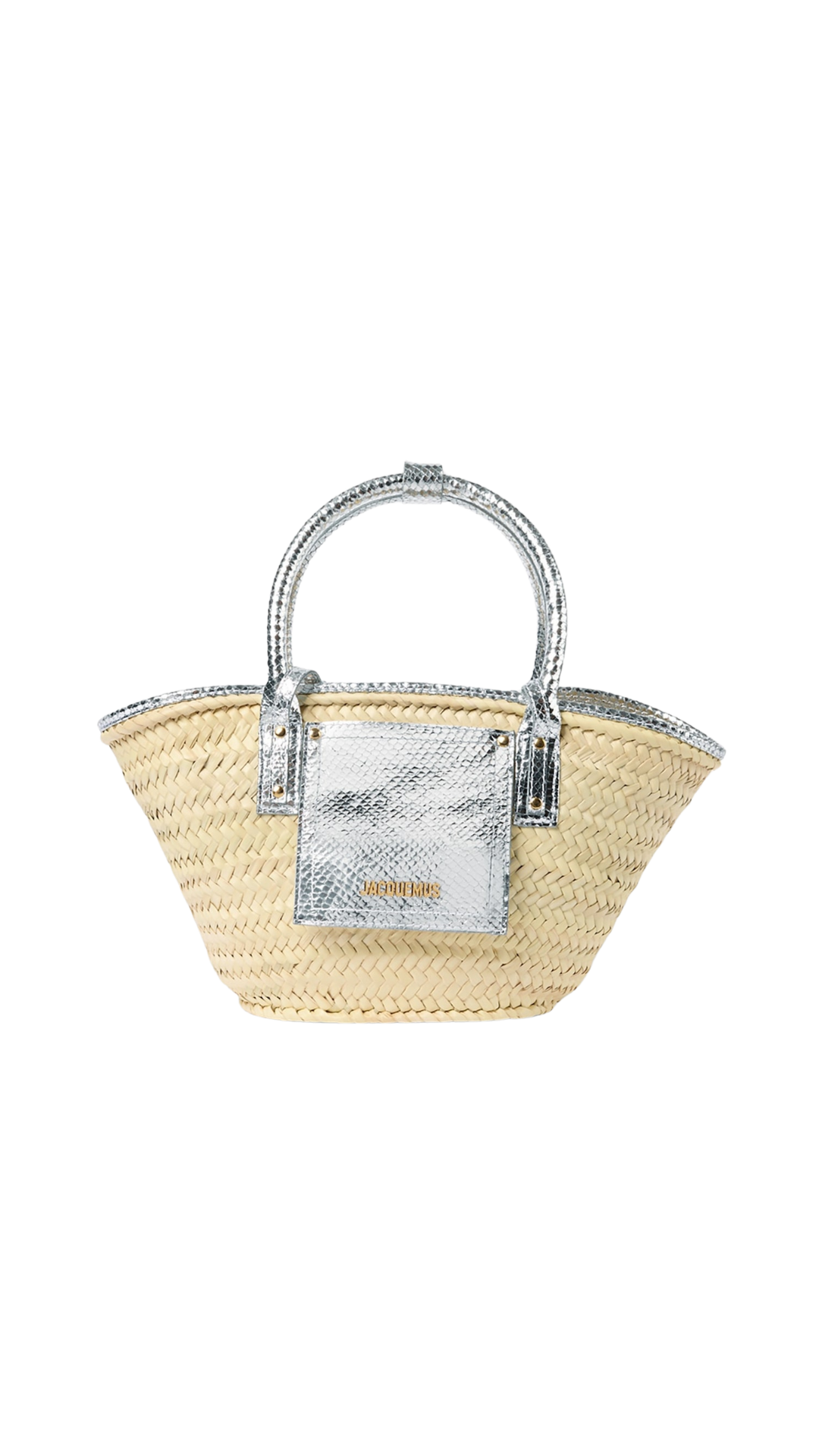 The Small Soli Basket in Silver