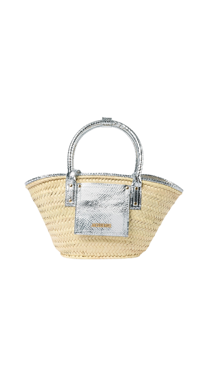 The Small Soli Basket in Silver