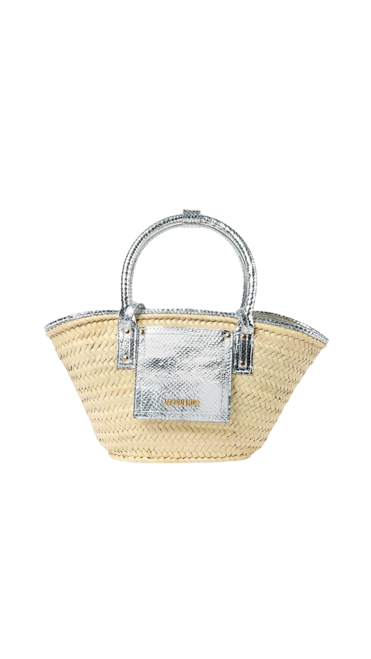 The Small Soli Basket in Silver