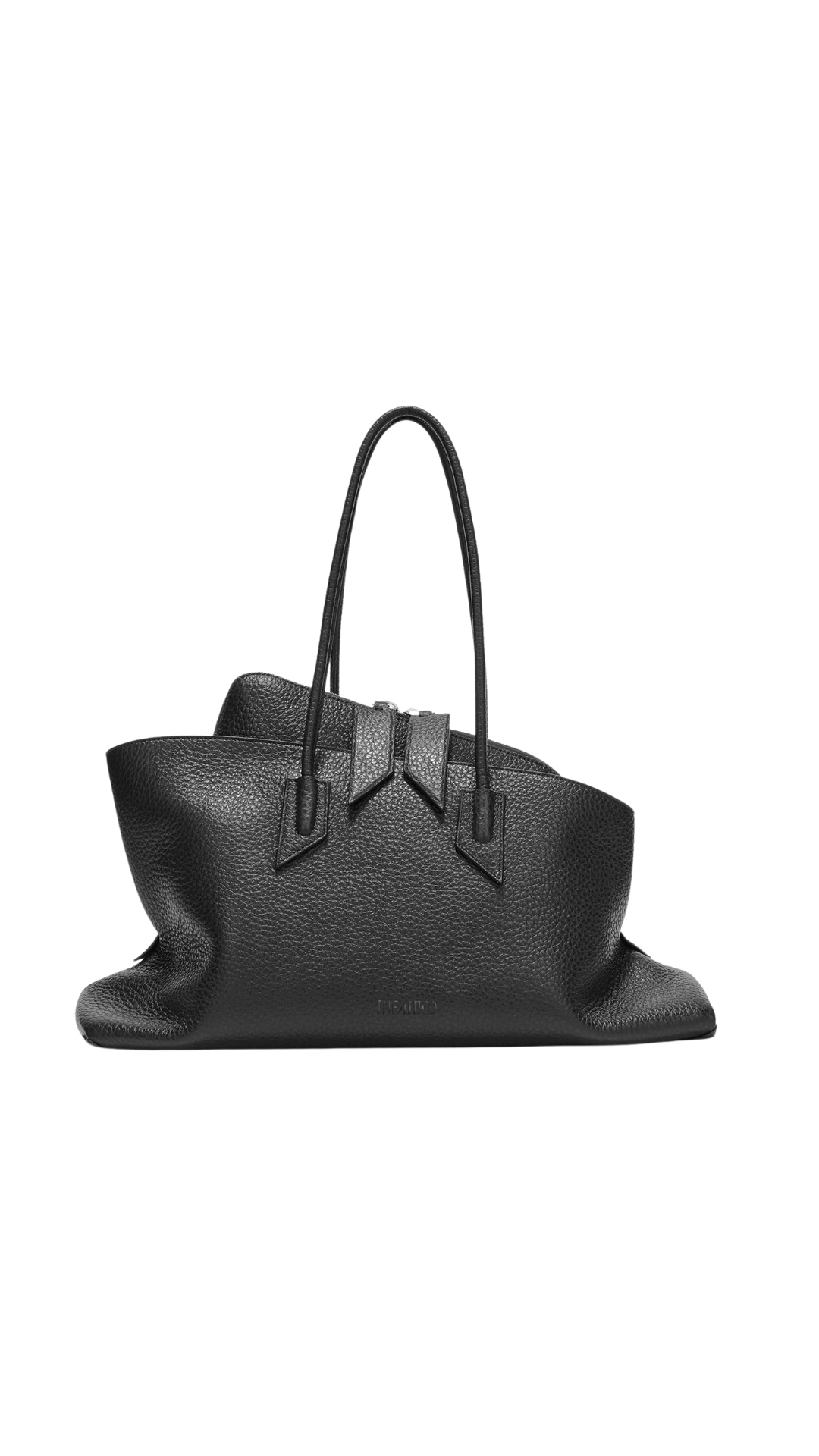 La Passeggiata Medium Black Top Handle
