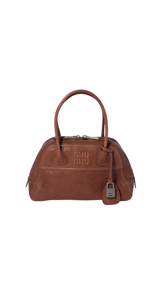 Vivant Nappa Leather Bag in Palisander