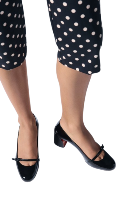 Jane Nina Pump 55 mm Pumps - Patent calf leather - Black - Women