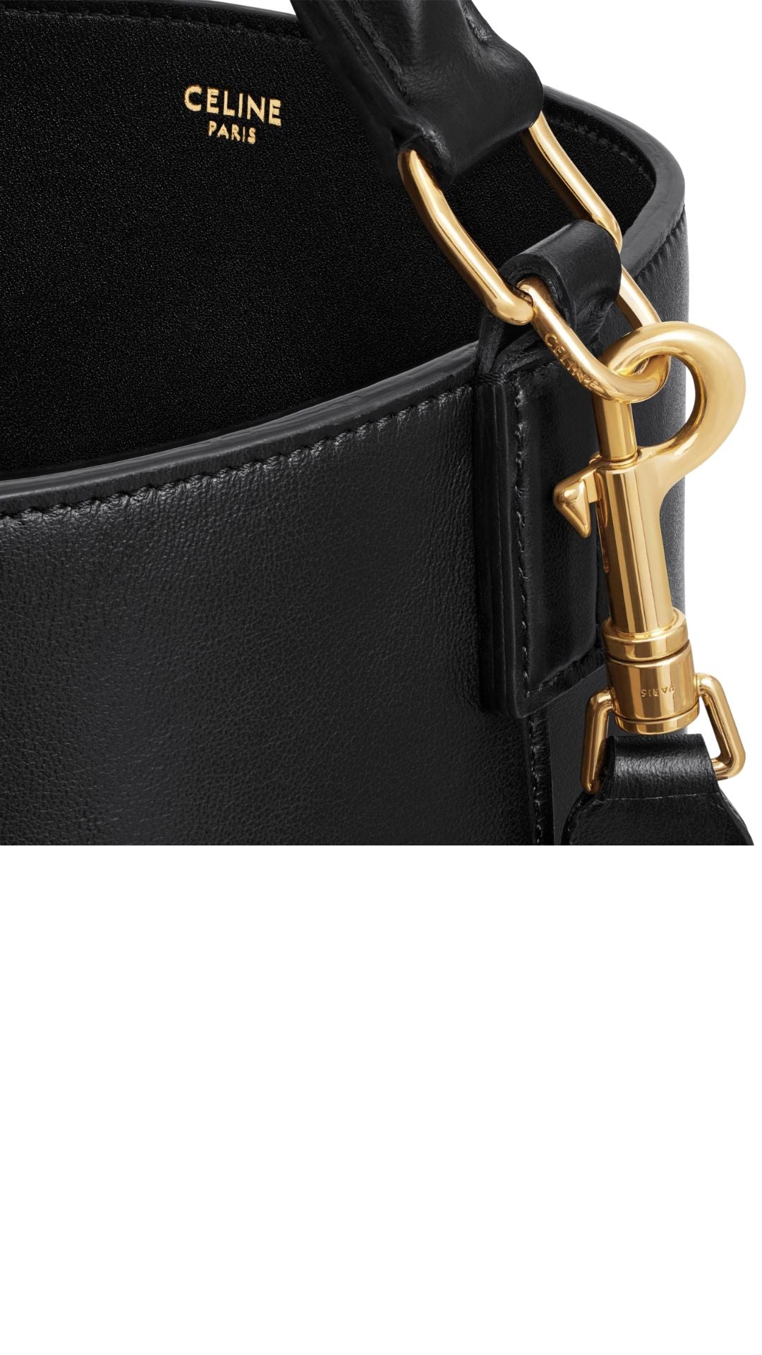 Medium Louise Bag in Black