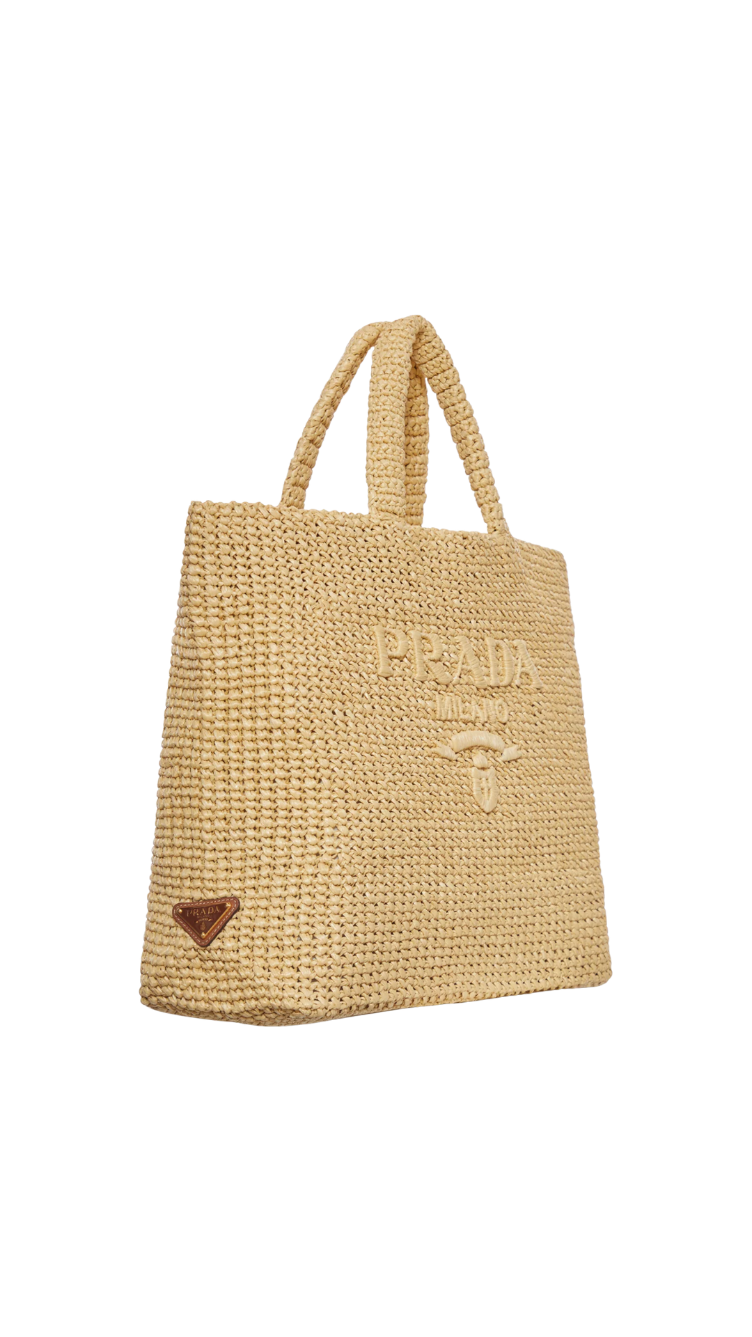 Crochet Tote Bag in Natural