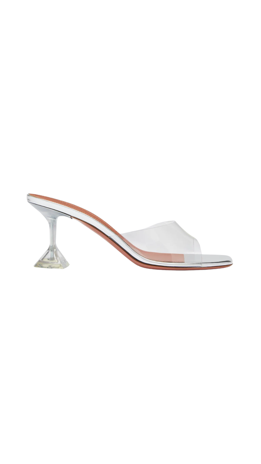 Lupita Glass Slipper 70 Transparent PVC