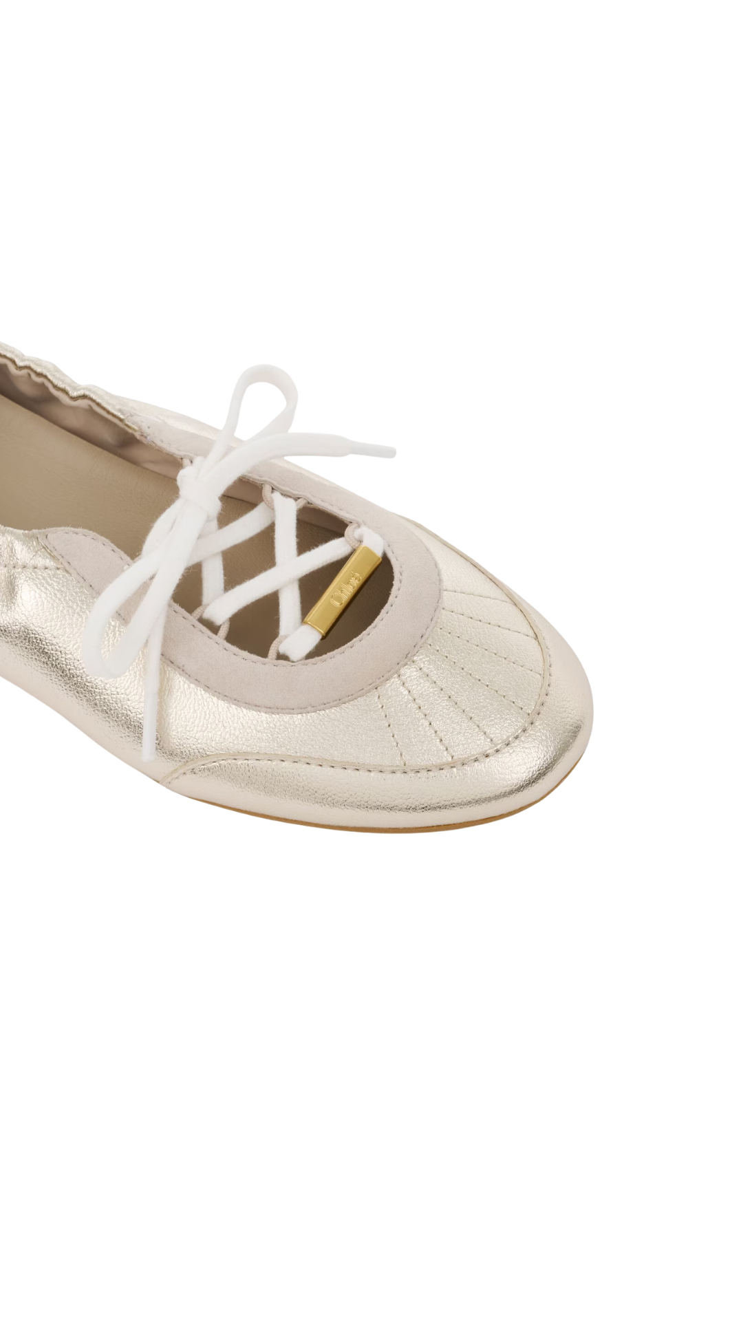 Kick Ballerina Sneaker in Palladium