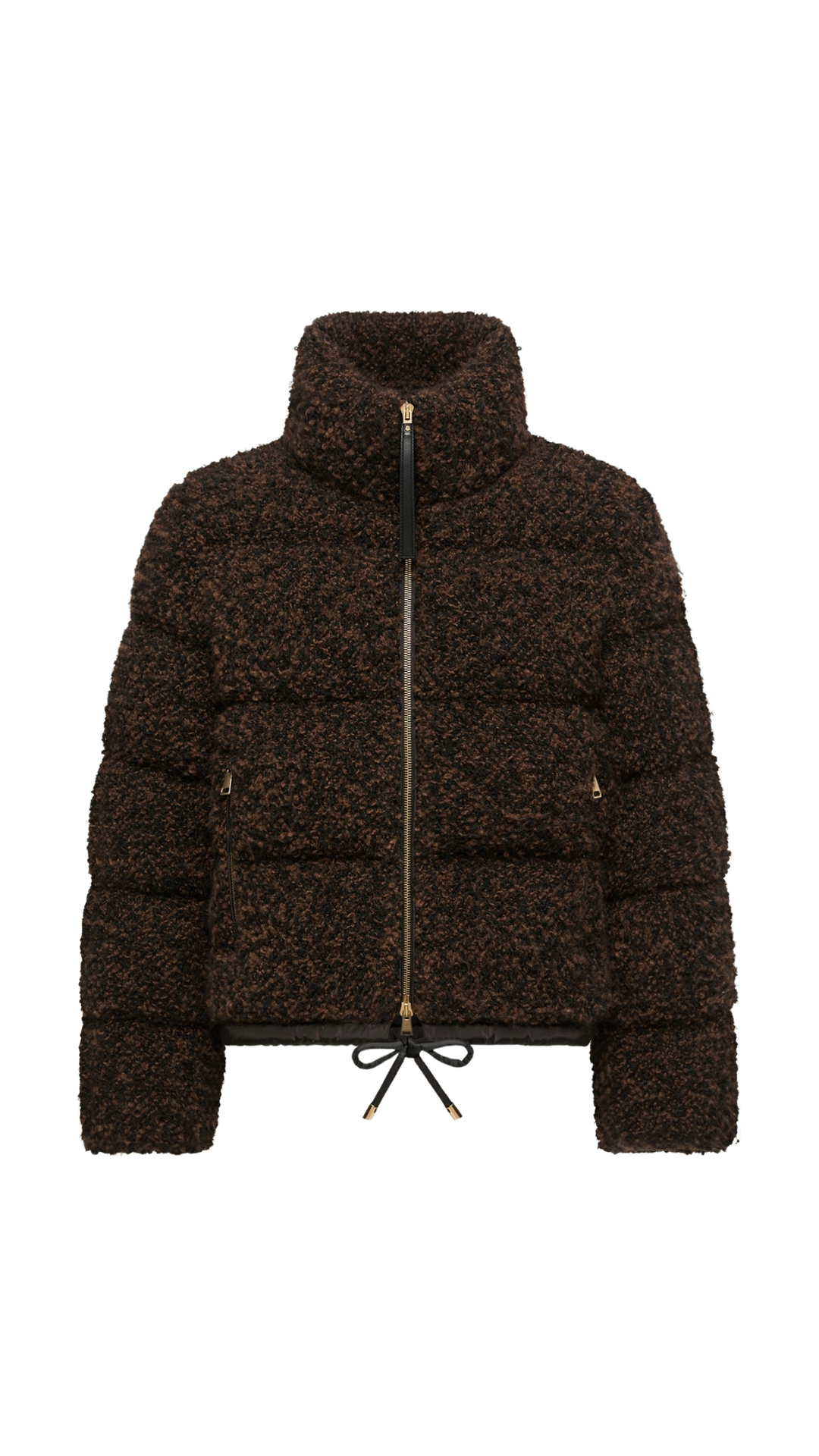 Trascendance Tweed Short Down Jacket