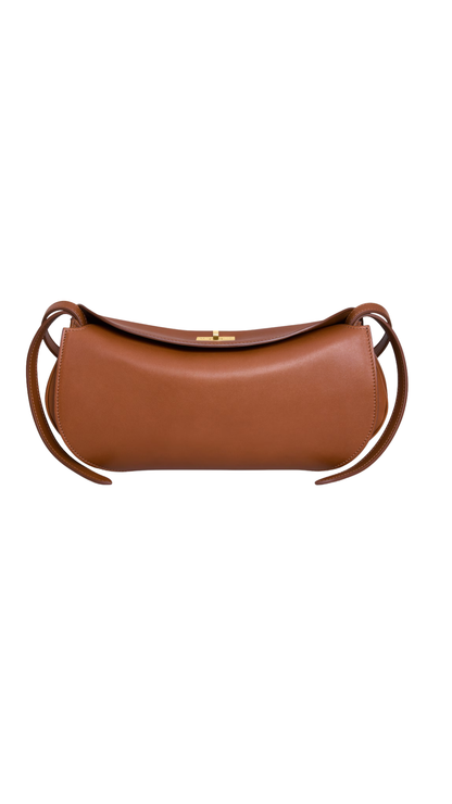 Little Hot Dog in Tan Supple Natural Calfskin