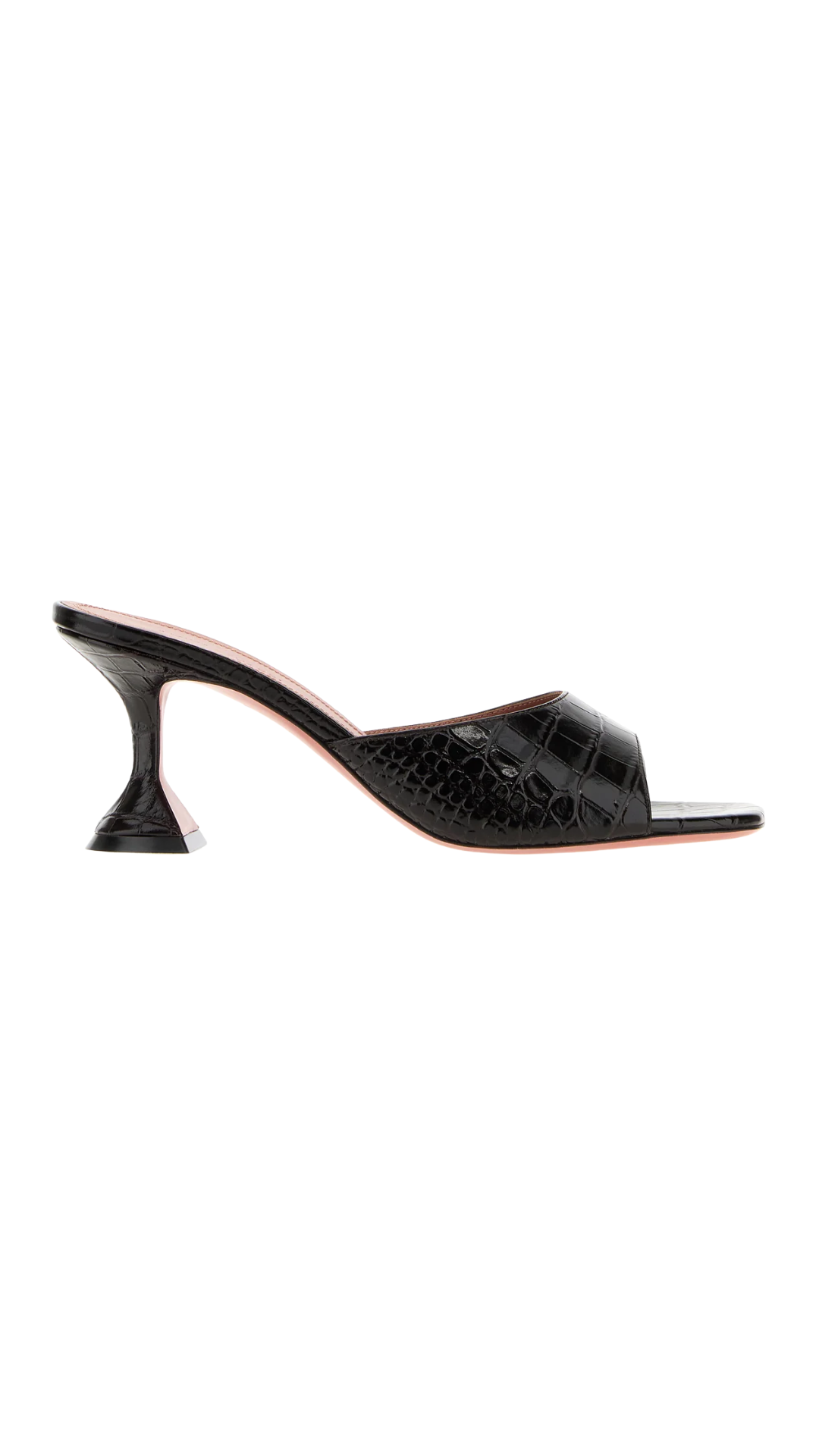 Dark Brown Leather Lupita Mules