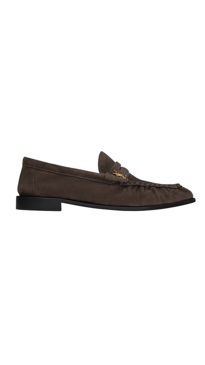 Le Loafer Supple in Dark Chocolate Suede