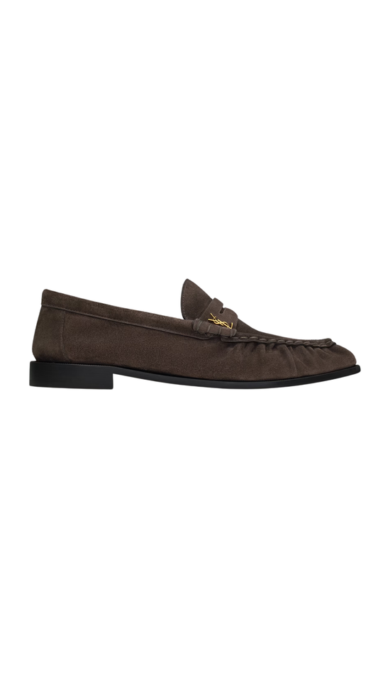 Le Loafer Supple in Dark Chocolate Suede