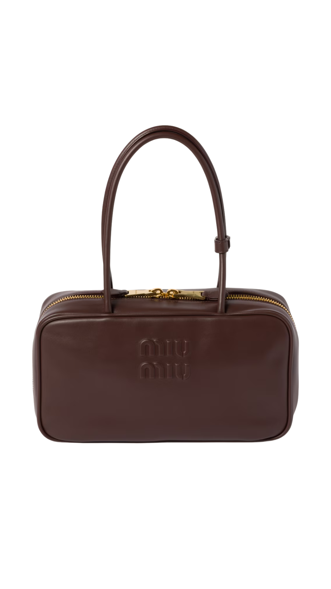 Beau in Briarwood Leather Top-Handle Bag