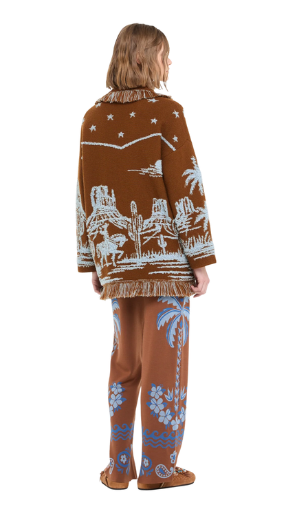 Canyon Spirit Cardigan in Tabacco/Onda