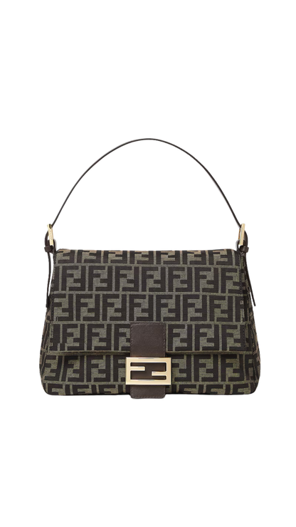 Flap 26325 in FF Zucca Jacquard Fabric Bag