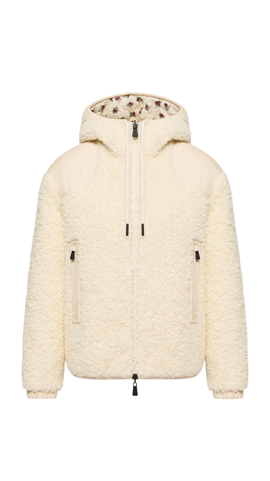 Reversible Padded Teddy Zip-Up Hoodie