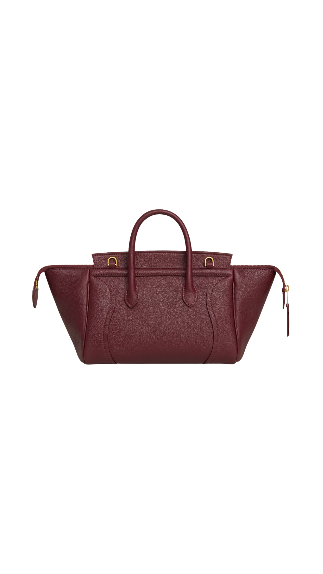 Little Luggage In Syrah Grained Calfskin