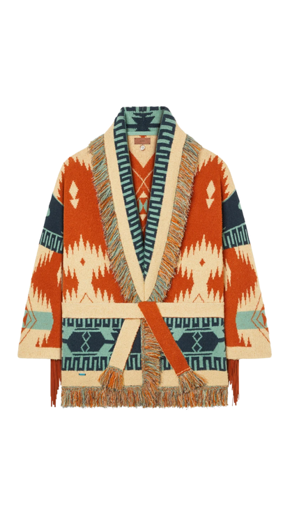 Golden Dusk Cardigan in Multicolor