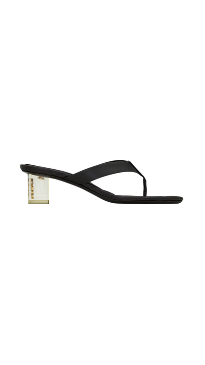 Sip Sandals in Smooth Leather