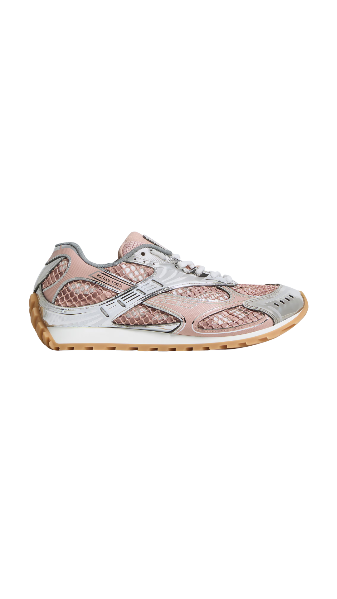 Orbit Sneaker in White/Terra Pink