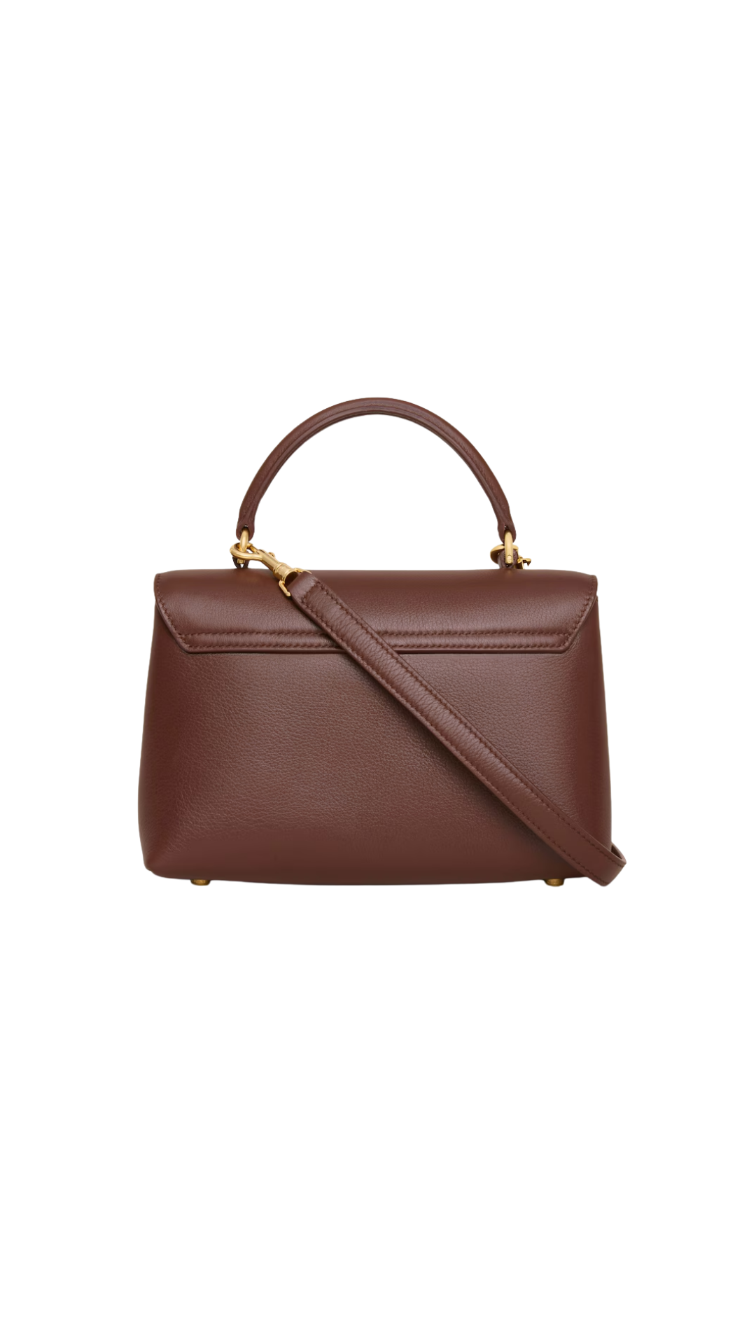 Teen Nino Bag in Supple Grained Calfskin in Chestnut