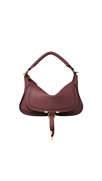 Small Marcie Shoulder Bag in Soft Leather