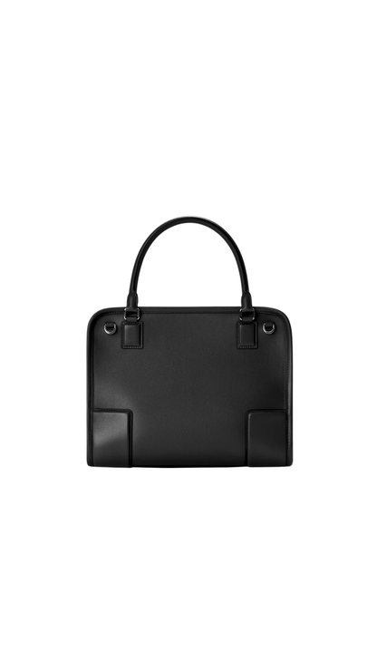 Medium Amazona 180 Bag in Black Soft Calfskin