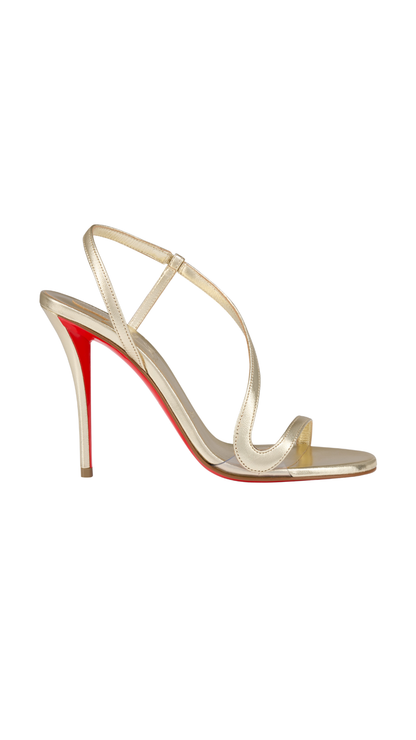 Rosa Z Laminated Lamb Nappa Leather - Platine - Women