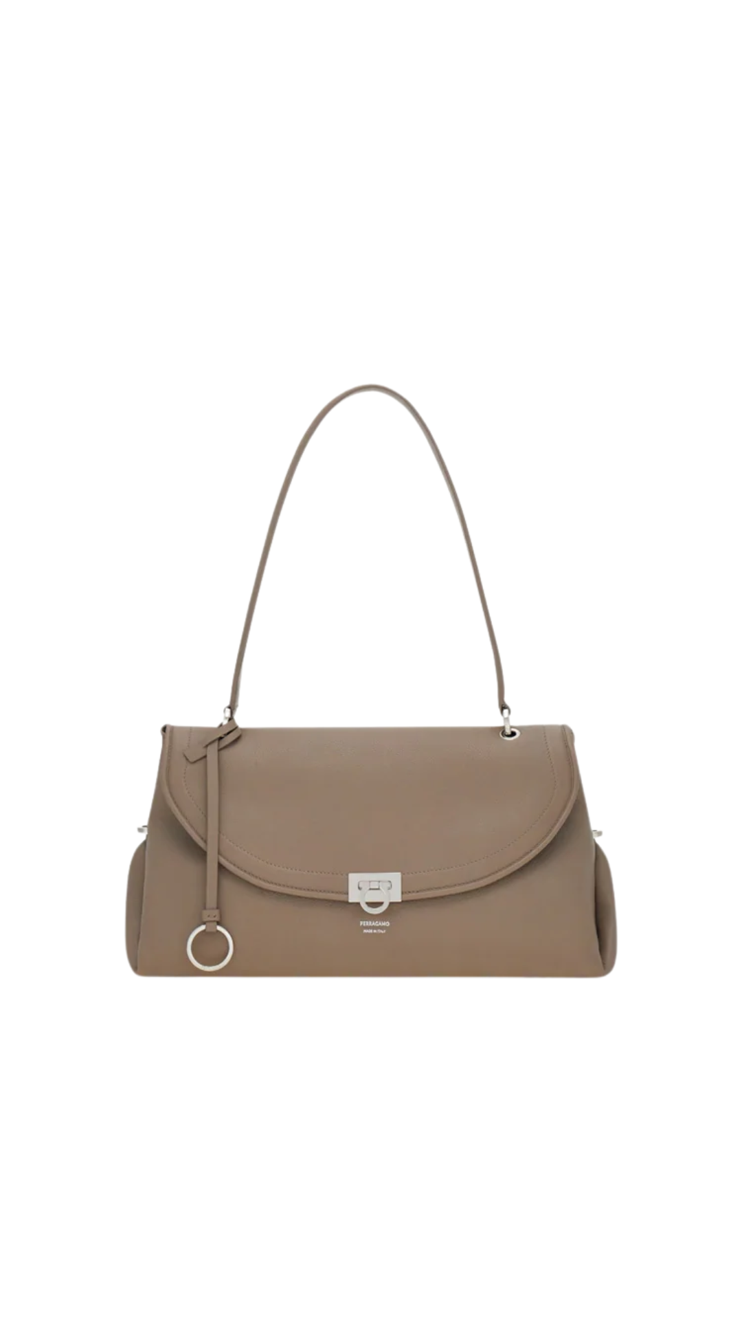 Sofia 2026 Shoulder Bag (M) in Warm Taupe