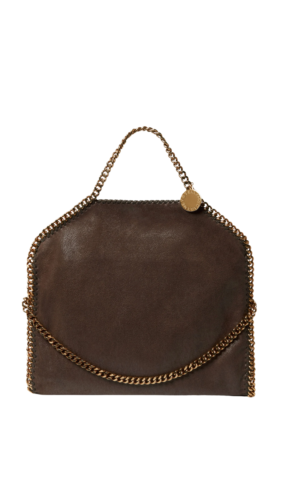 Falabella Fold-Over Tote Bag in Mahogony