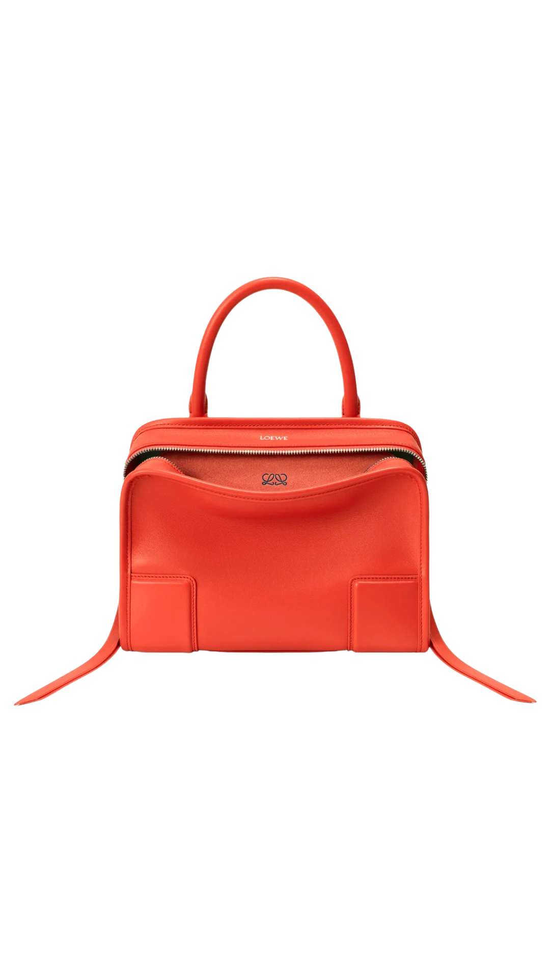 Small Amazona 180 Bag in Sunrise Orange Soft Calfskin