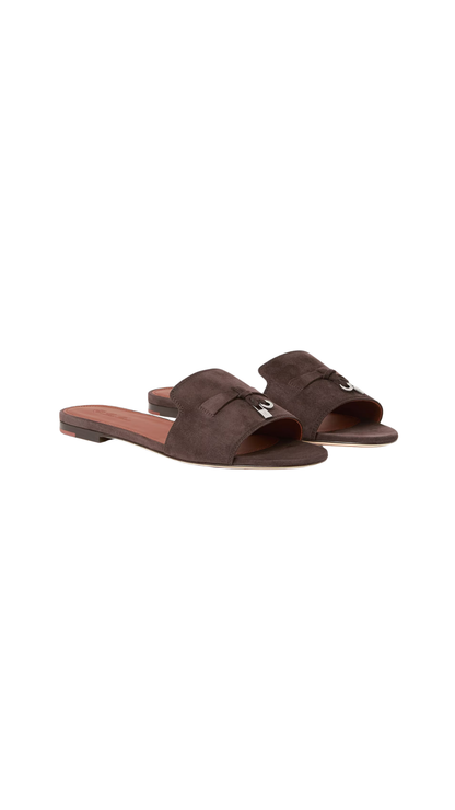 Summer Charms Sandal in Suede Goatskin