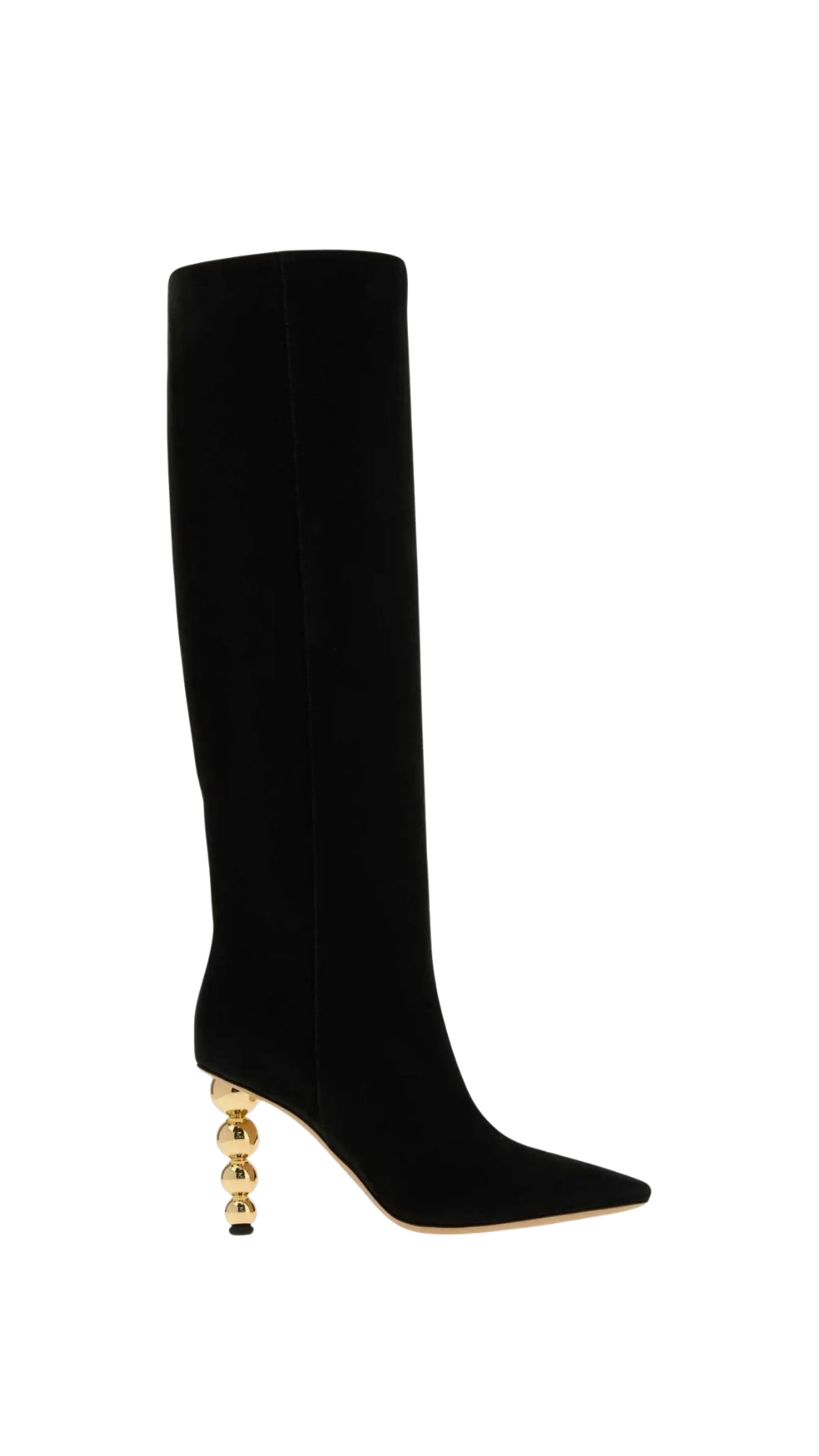 Loty 95 Sculpted-Heel Boots in Black