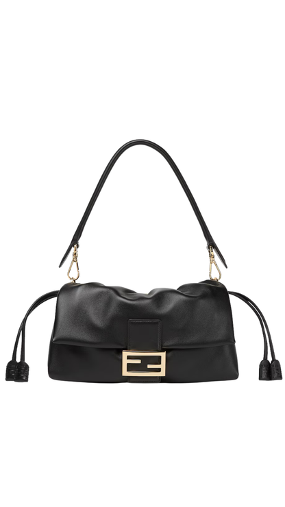 Baguette® Soft Medium in Black Nappa Leather Bag