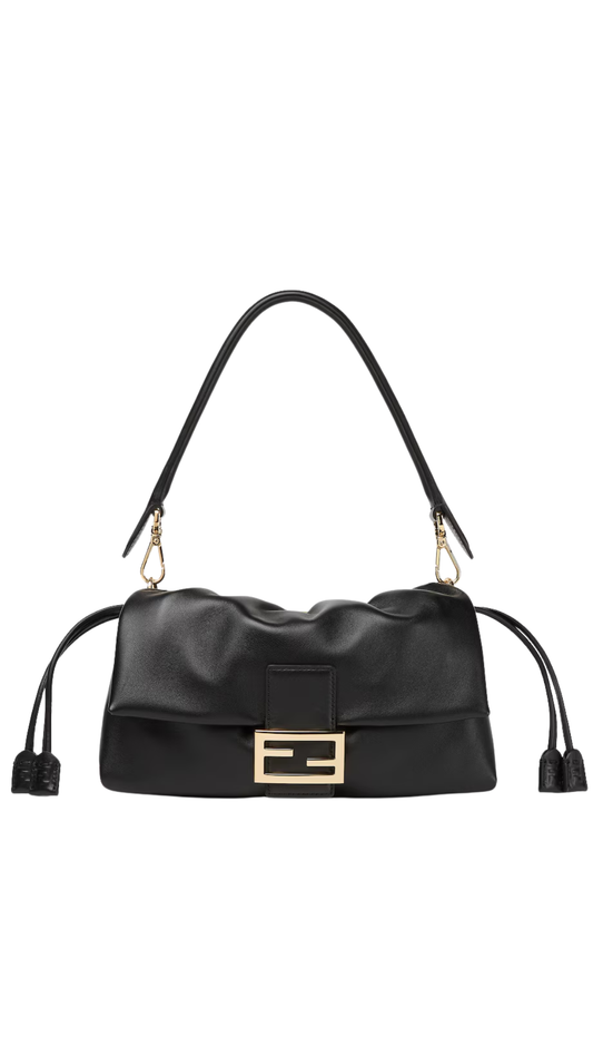 Baguette® Soft Medium in Black Nappa Leather Bag