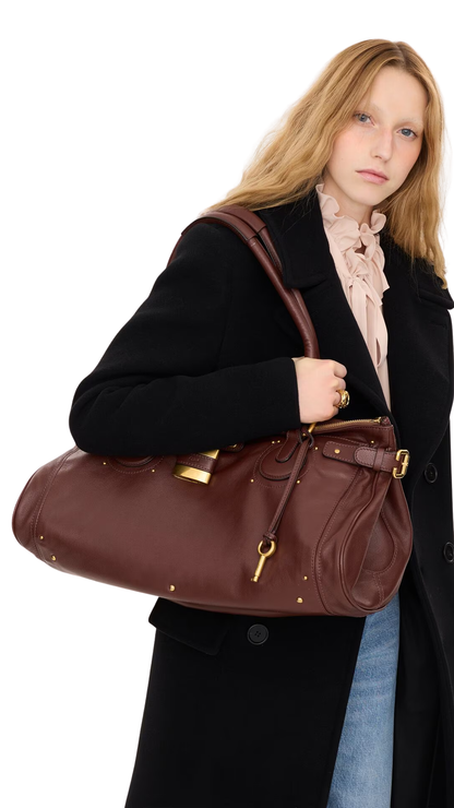 XL Paddington Weekender Bag in Grained Leather