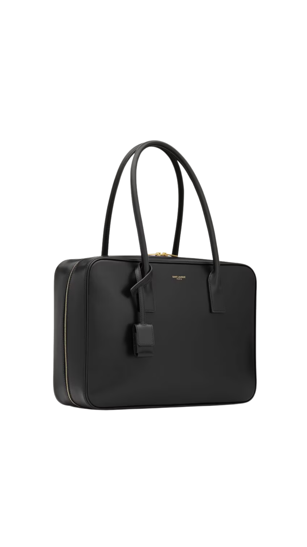 Bolso Sac De Jour Bauletto en piel negra Saint Laurent