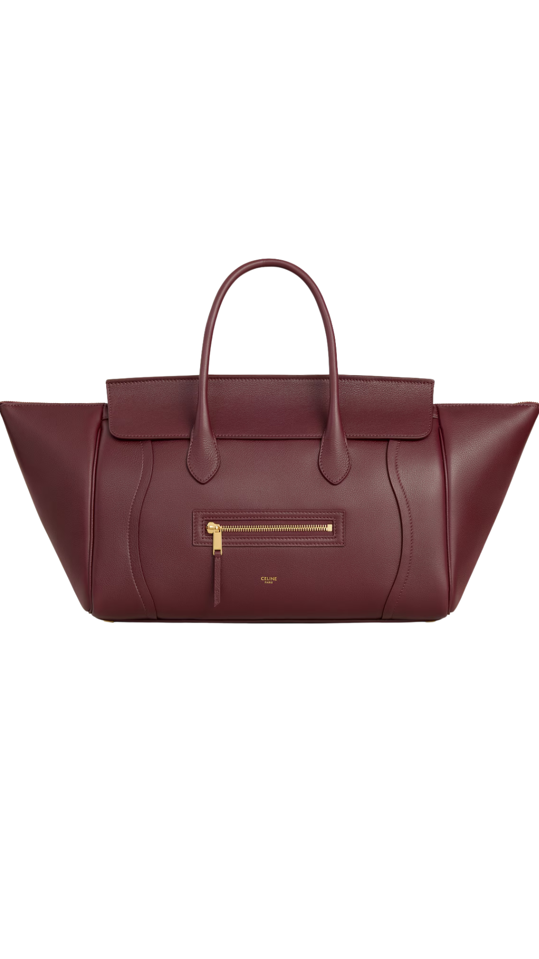 Luggage in Syrah Grained Calfskin