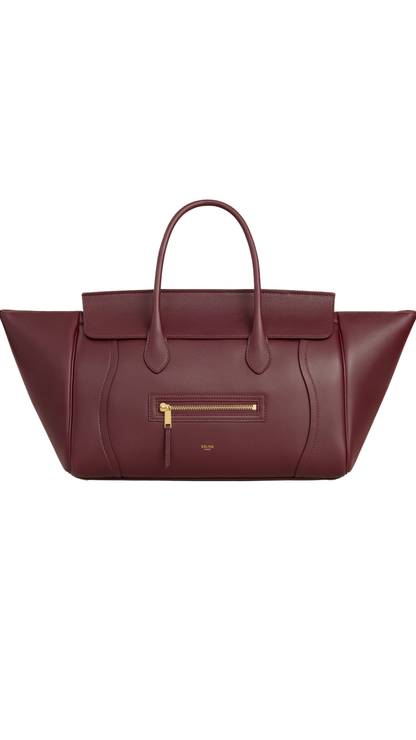 Luggage in Syrah Grained Calfskin